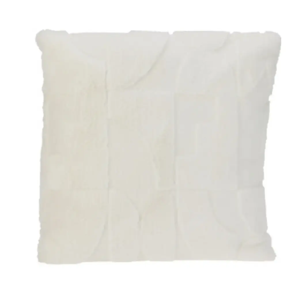 Coussin 45x45cm blanc