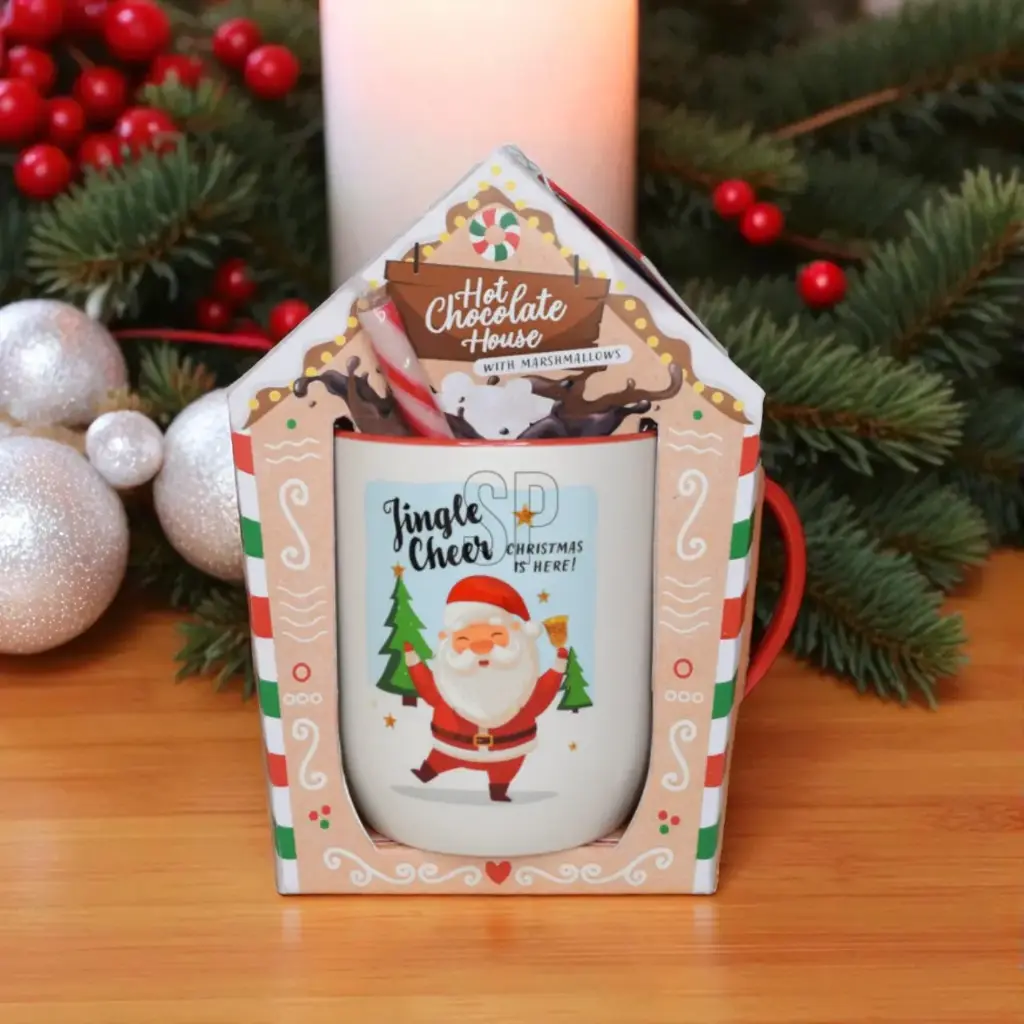 Mugs maison des santas père noël sapin a la main