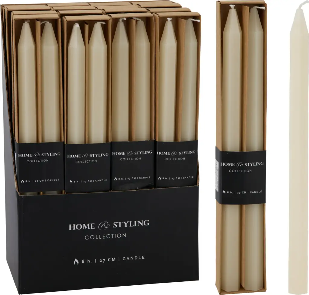 Bougie de table 2pcs 27cm