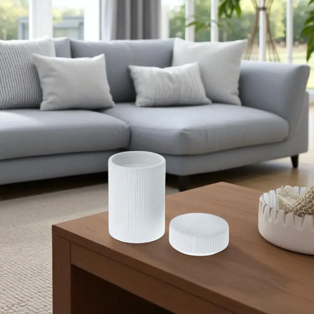 Bougie en porcelaine  1