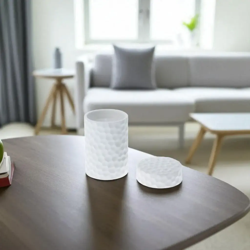 Bougie en porcelaine  2