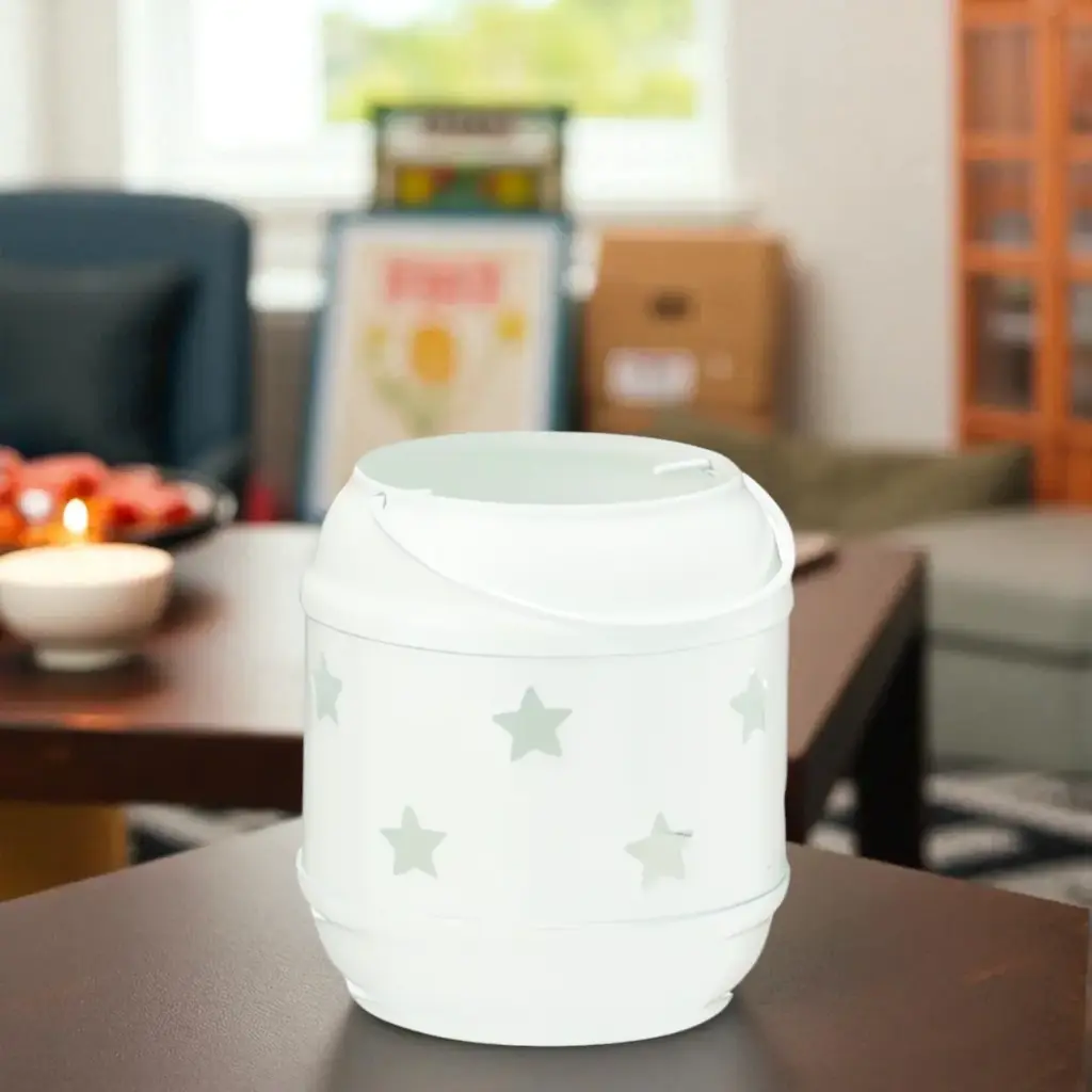 Lanterne à réchaud blanc étoile 85mm 