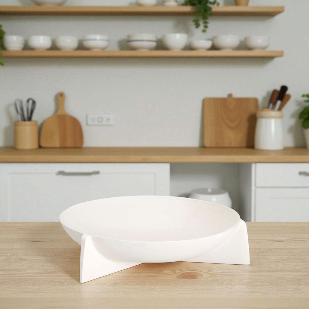 Bol 29x7cm blanc