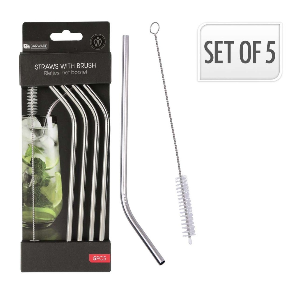 Pailles inox acier inoxydable