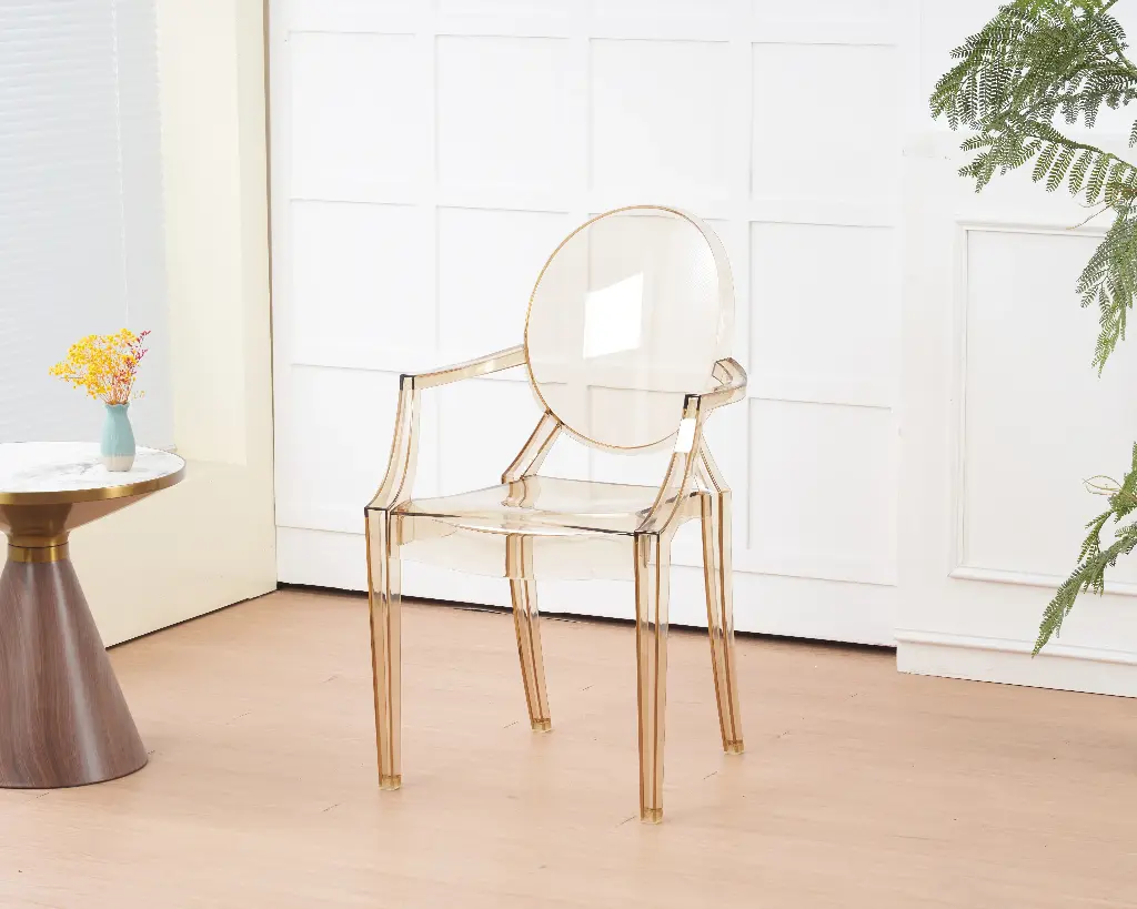 Chaise de table "Masara" Transparent