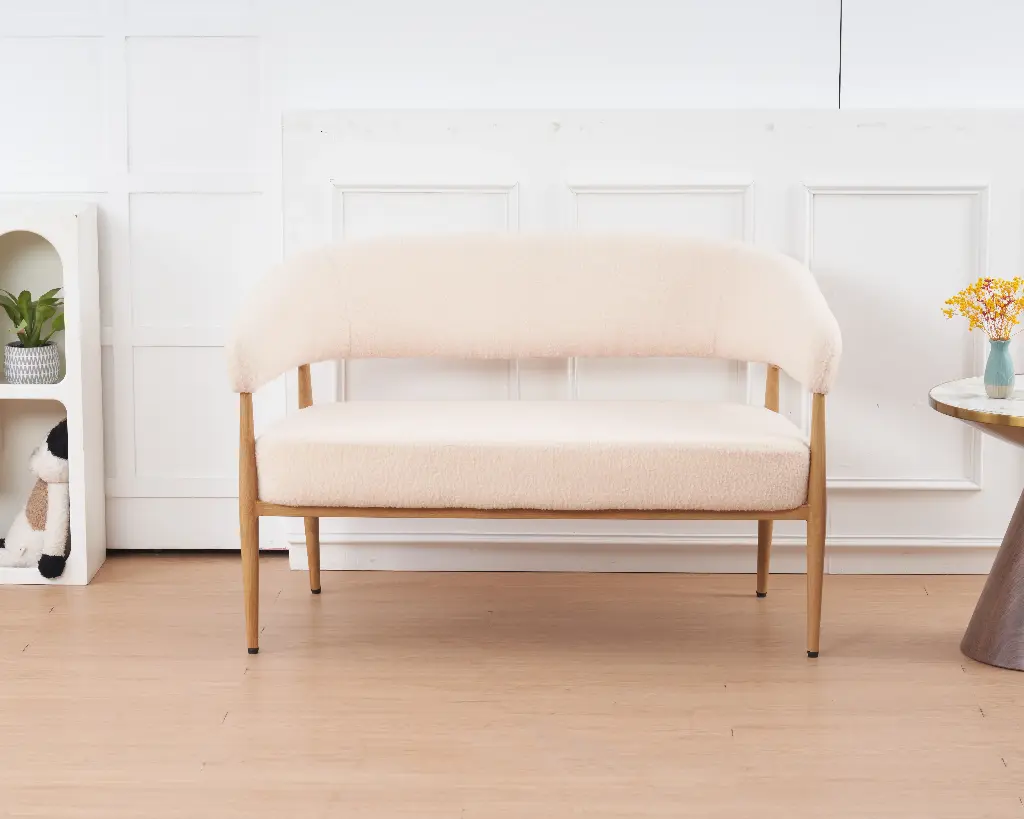 Banquette "Louise" beige