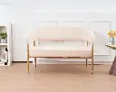 Banquette "Louise" beige