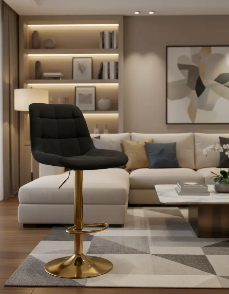 Chaise de bar "Minato" Carton x2