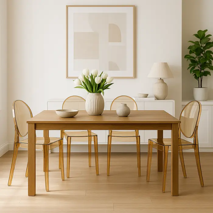 Chaise de table "Isumi" Ambre x4