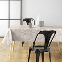 Nappe rectangle 140 x 240 cm pvc textilia carella blanc