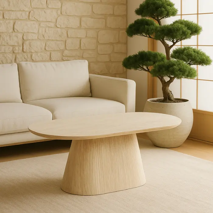 Table basse Beige  - Nyssa