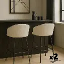 Lot de 2 chaises de bar - "Antonio"