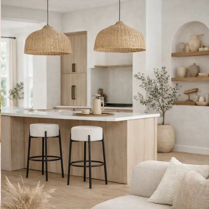 Lot de 2 tabourets - Sorella ciment