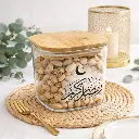 Bocal Eid en verre avec couvercle - 400ml 4193