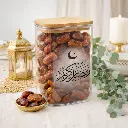 Bocal Eid en verre avec couvercle - 600ml 4216
