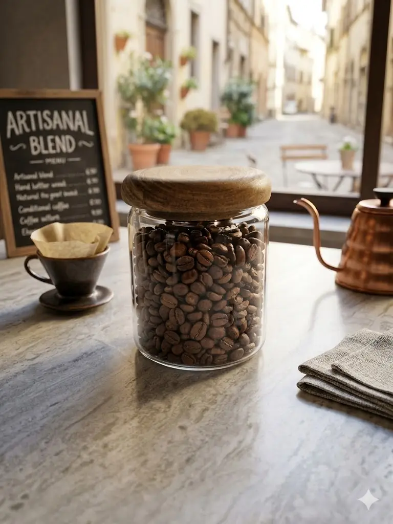 Boîte en verre avec couvercle - 500ml 4346