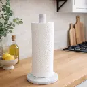 Support essuie-tout en marbre 14 x 31.5 cm