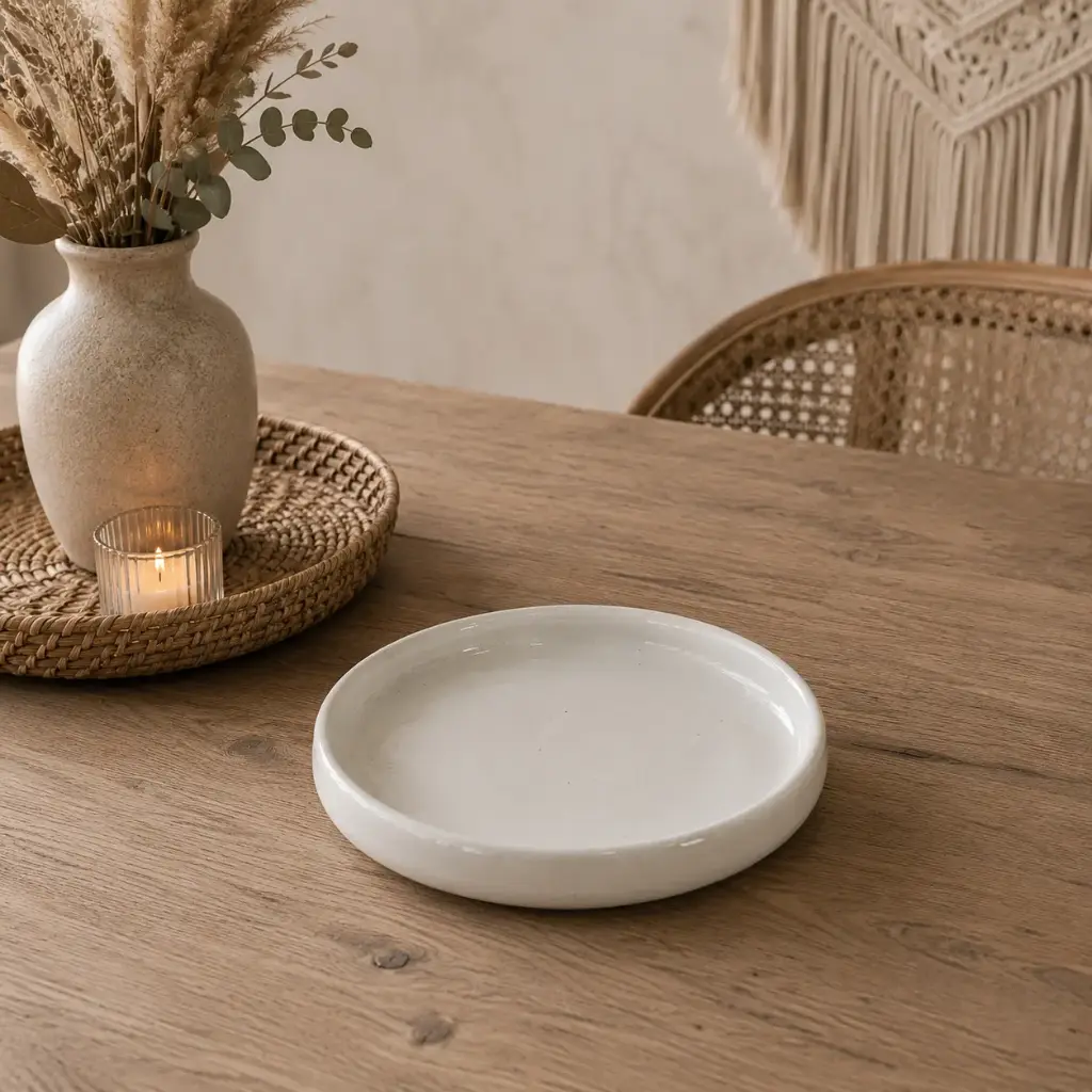 Assiette en céramique de 20 cm