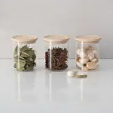 Boîte en verre avec couvercle - 4285