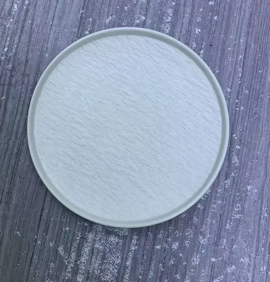 Assiette à motif rocheux - 4803