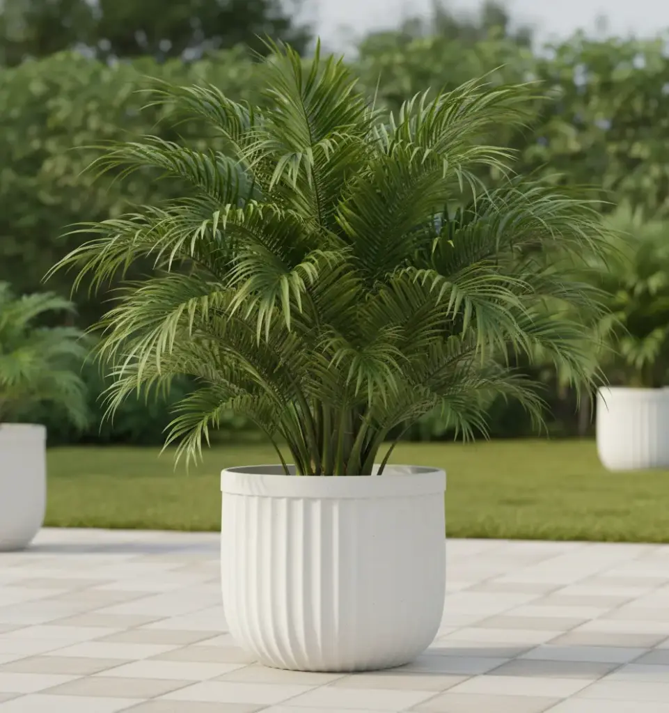 Grand cache-pot "Hibiscus"