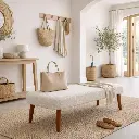 Banquette Blanc -'Bérénis'