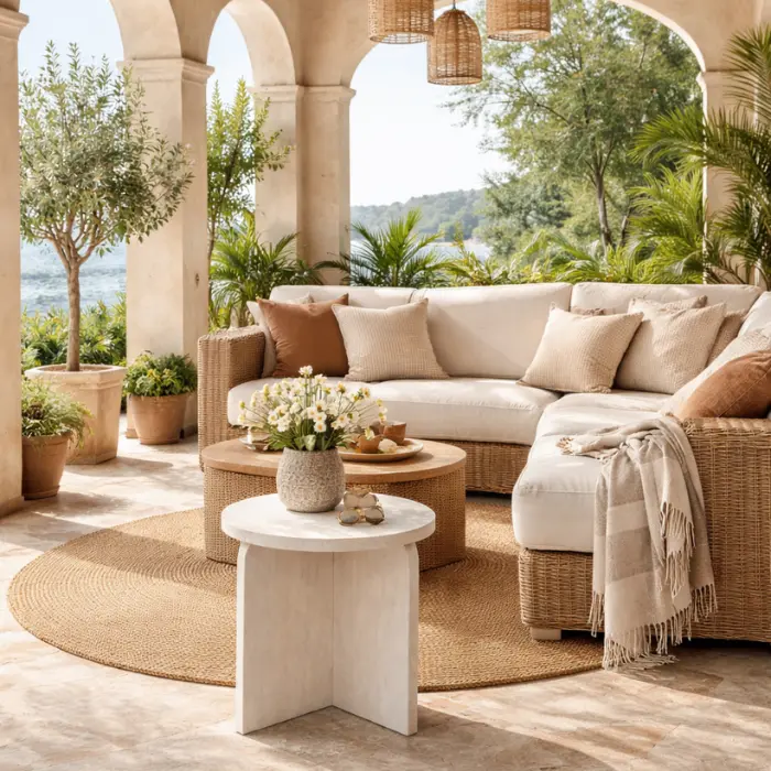 Table d'appoint Naturel -'Nerina'