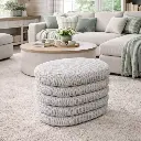 Pouf Beige -'Calypso'