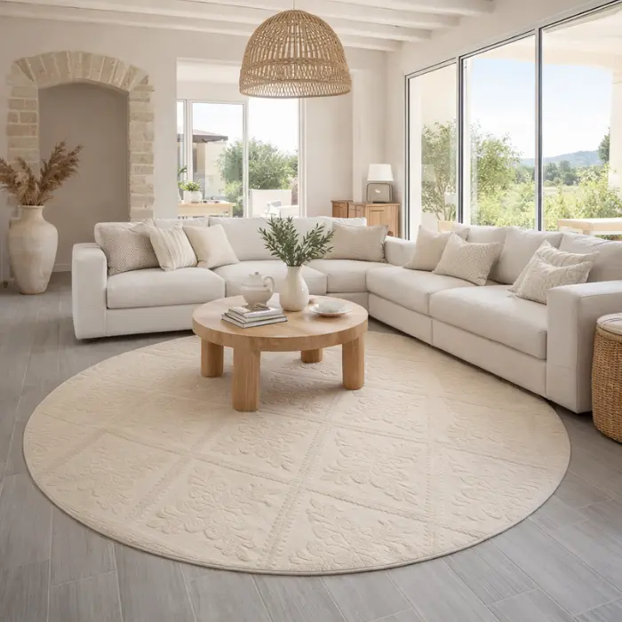 Tapis "Kawa" en Ø 160 cm