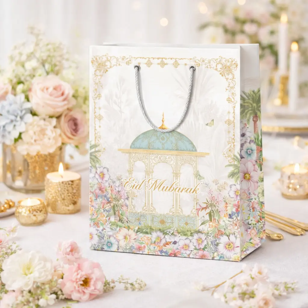 Sac cadeau 18*23*10 cm - "JANNAH"