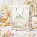 Sac cadeau 18*23*10 cm - "JANNAH"