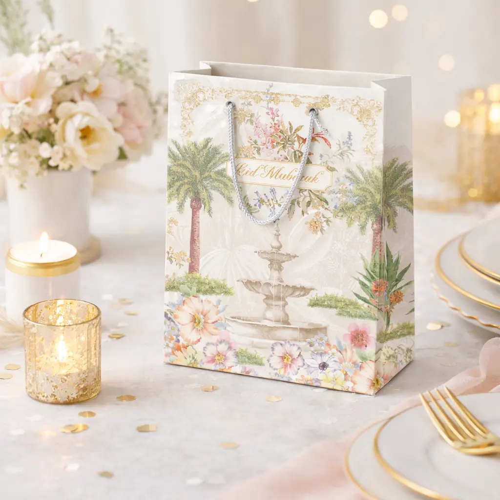 Sac cadeau 11.5*14*6 cm - "JANNAH"