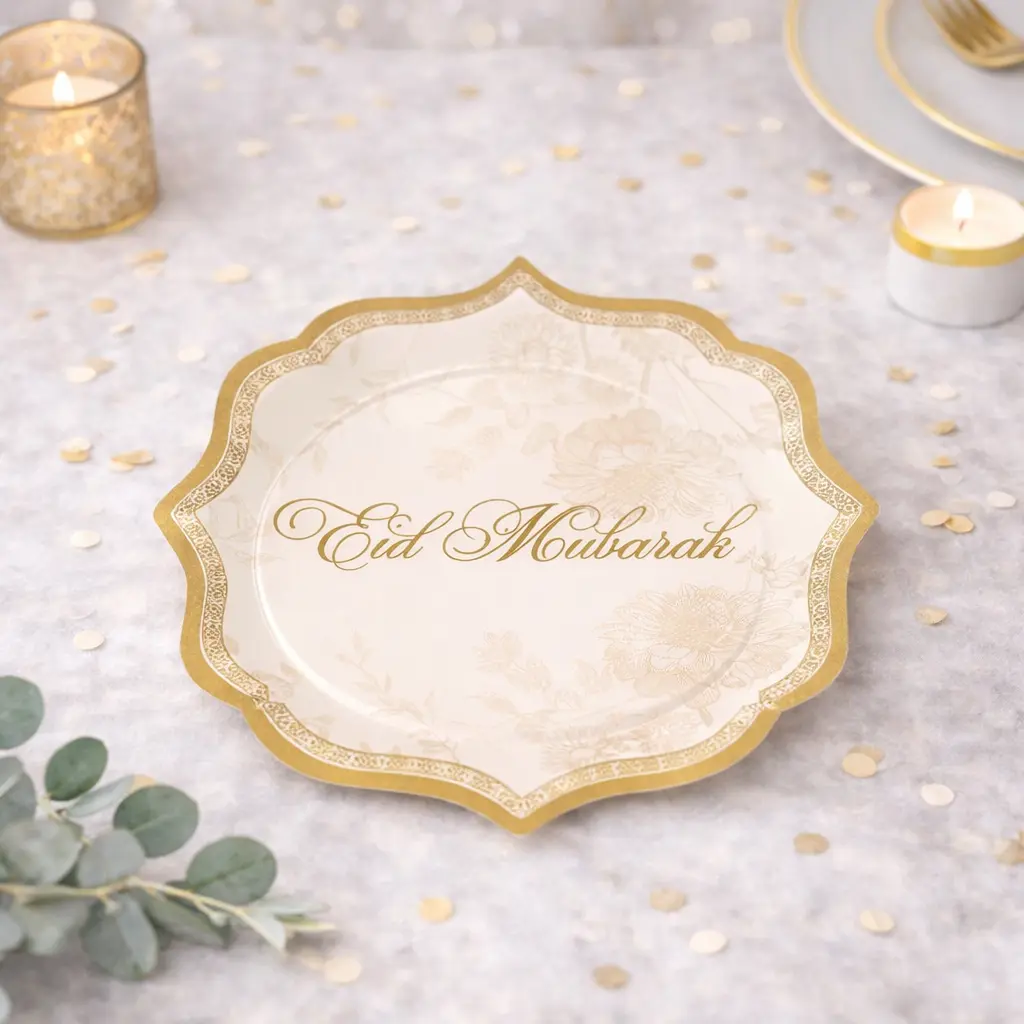 Lot de 10 assiettes Ø23 cm - "NAHIM"