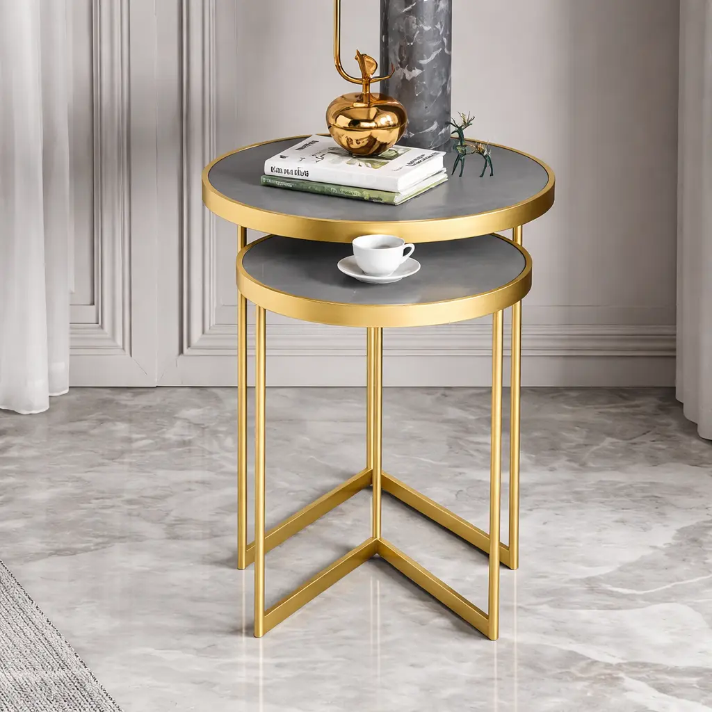 Ensemble de 2 tables basse - "Quinn"