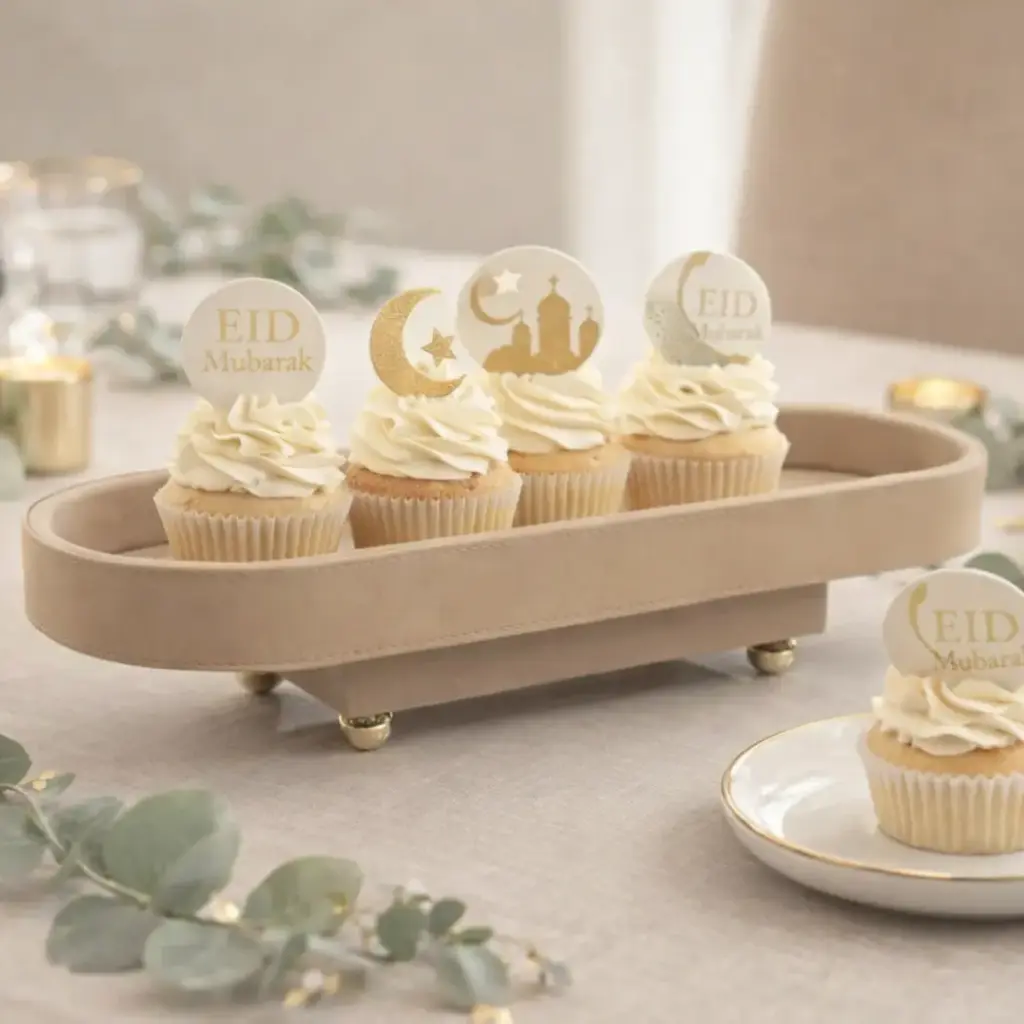 Plateau ovale similicuir 39*14*9 cm