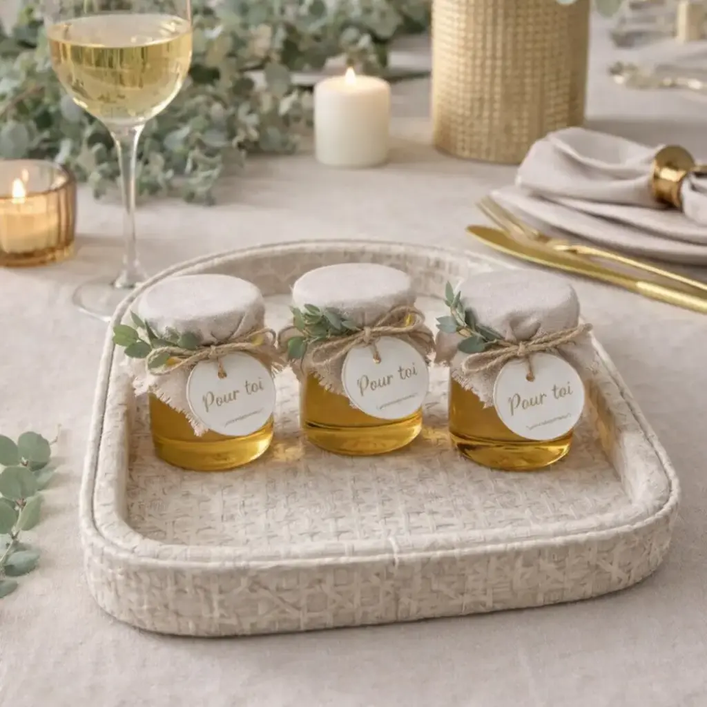 Plat cannage arche similicuir 31.5*21.5*3.5 cm 