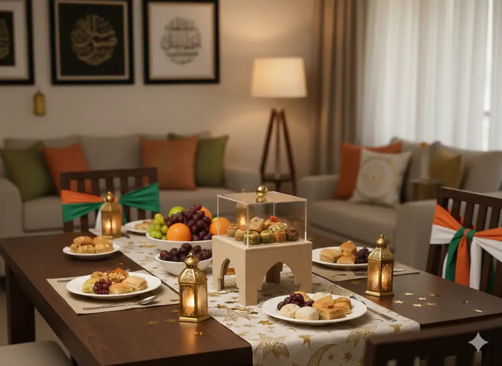 Presentoir carré simili avec cloche 20.5*20.5*28.5 cm