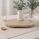 Plateau ovale simili 41*30*4.5 cm