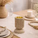 Brûleur d'encens beige - modèle 023