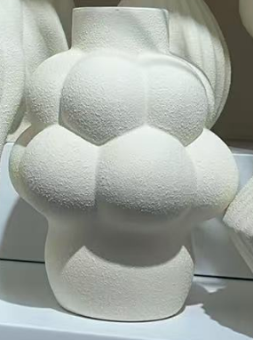 Vase céramique 18.5*19*25.6 cm - "AMANDA"