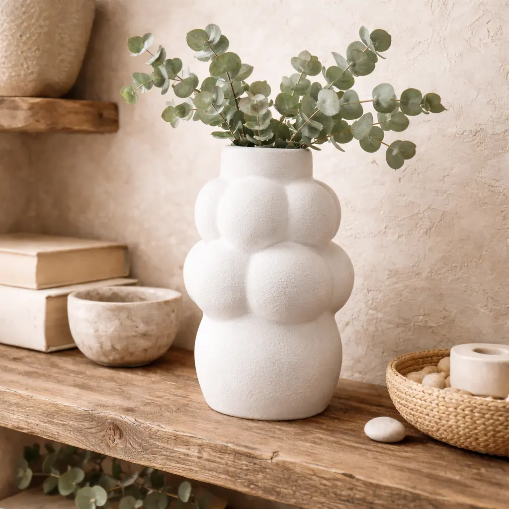 Vase céramique 16*16*21 cm - "AMANDA"