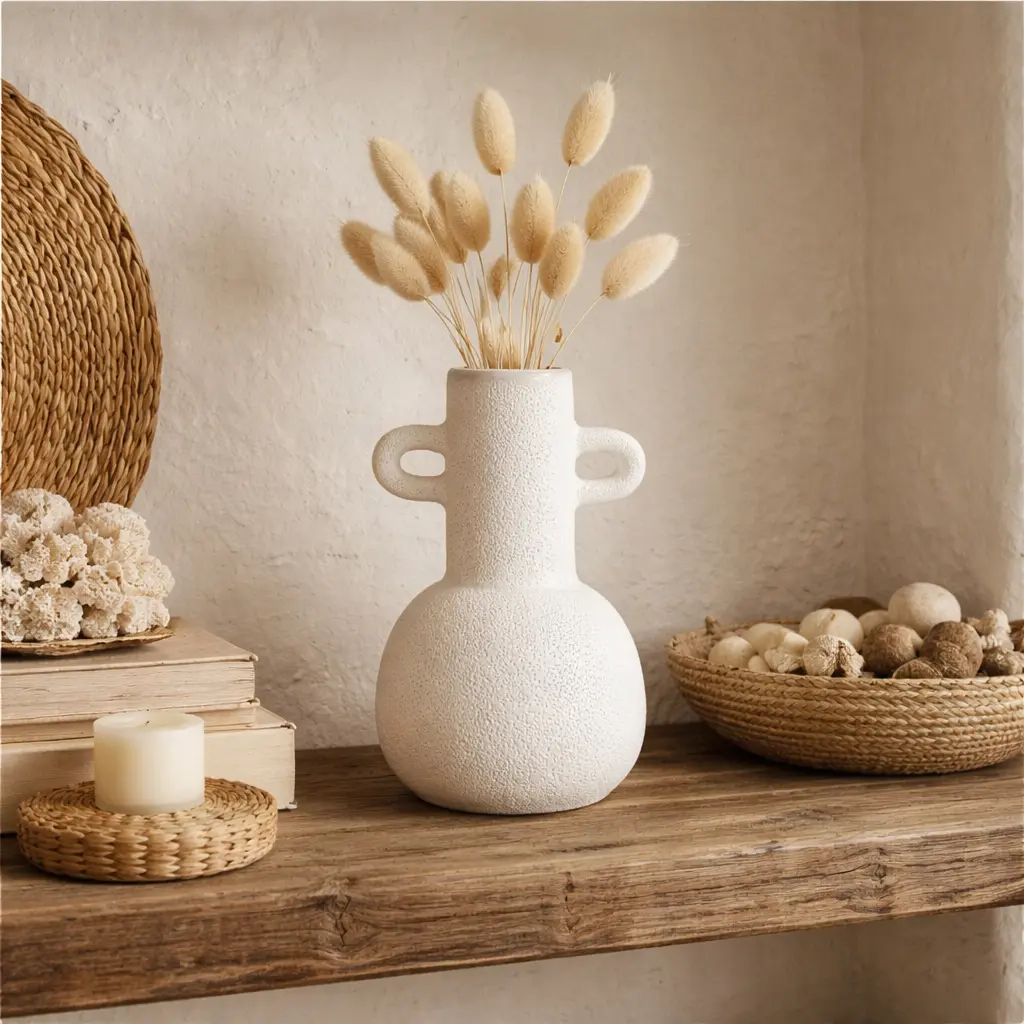 Vase céramique 14*14*24 cm - "BEATRIZ"