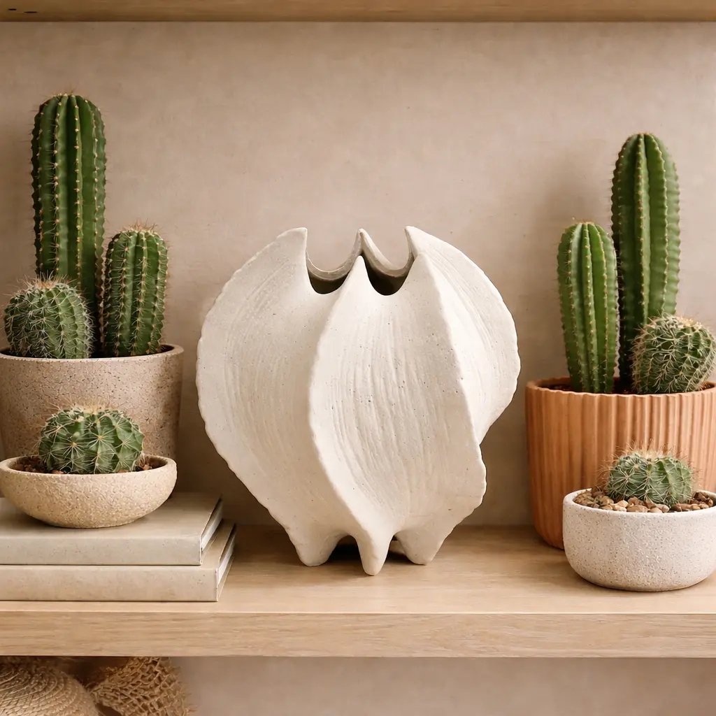 Vase céramique 16.5*17.5*23.5 cm - "ALANA"