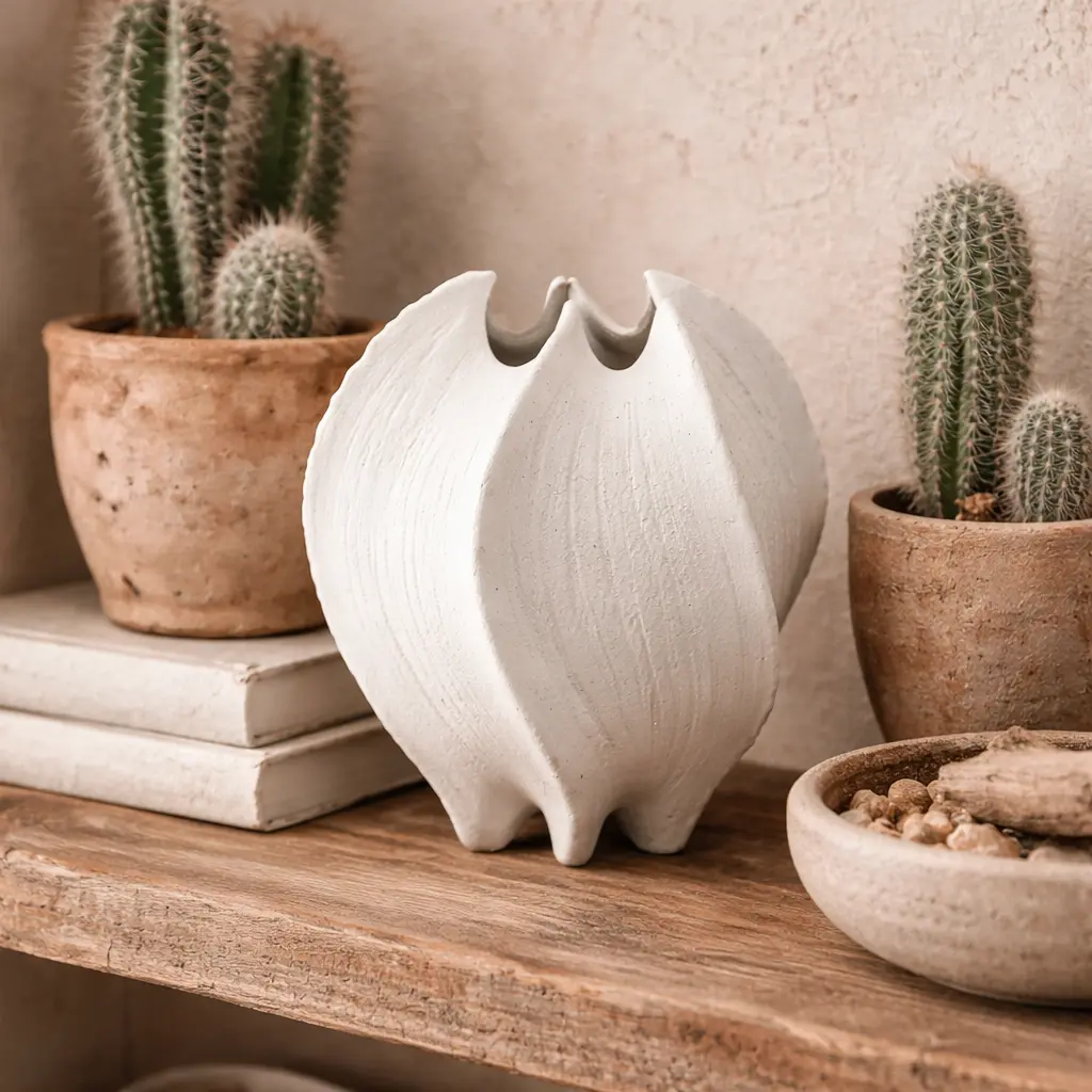 Vase céramique 17 x 8 x 20 cm - "ALANA"