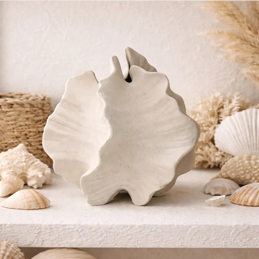 Vase céramique 19*18*19.5 cm - "MOANA"