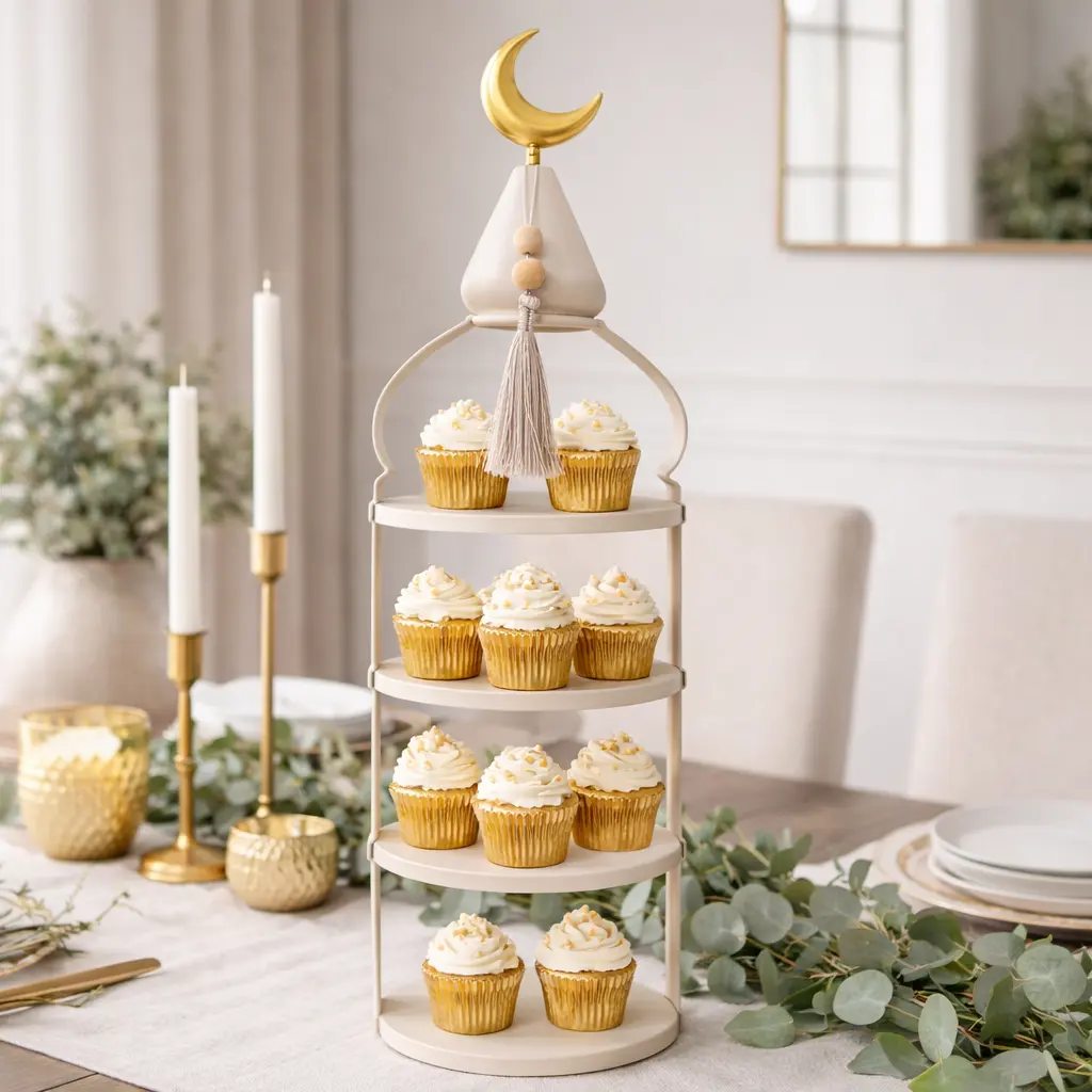 Présentoir 4 niveaux 16*16*58