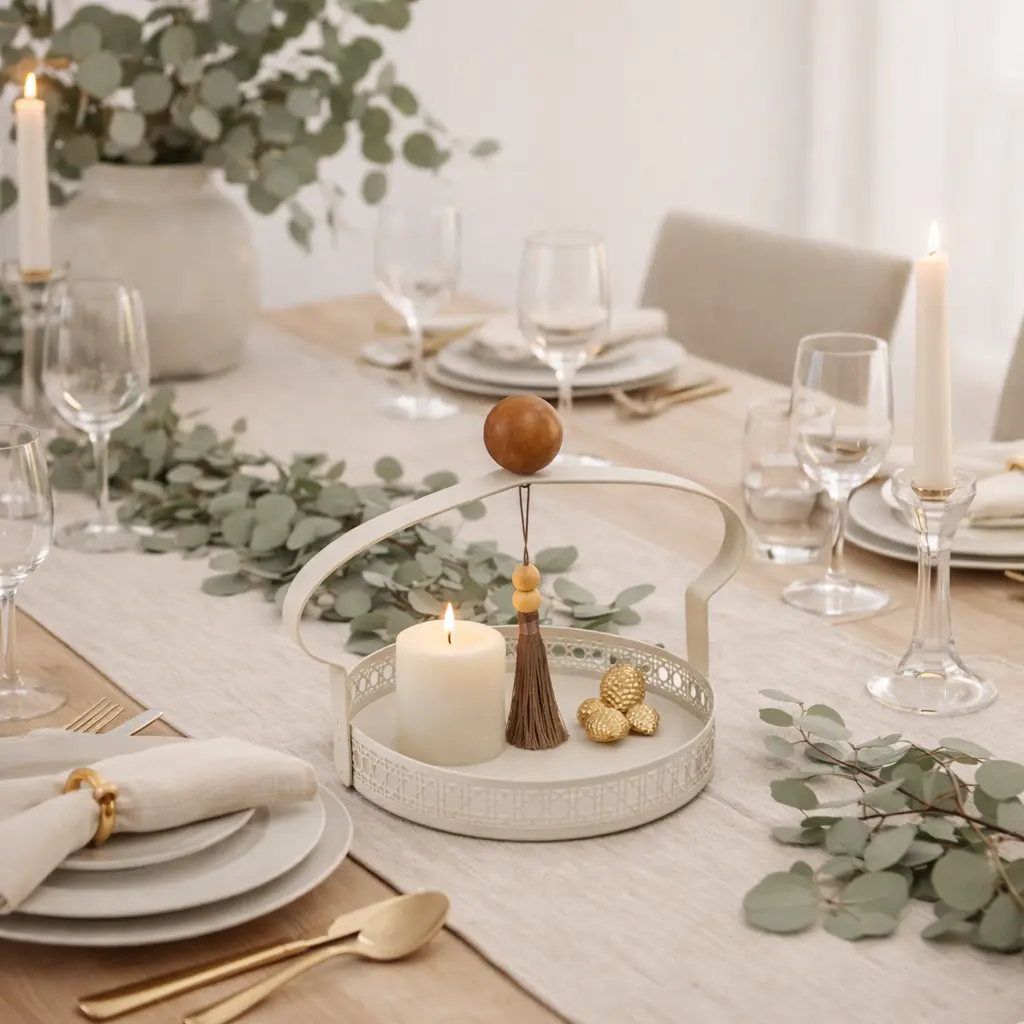 Présentoir forme minaret cannage 19*15*19.5
