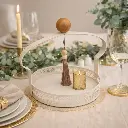 presentoir forme minaret cannage 25*20*22
