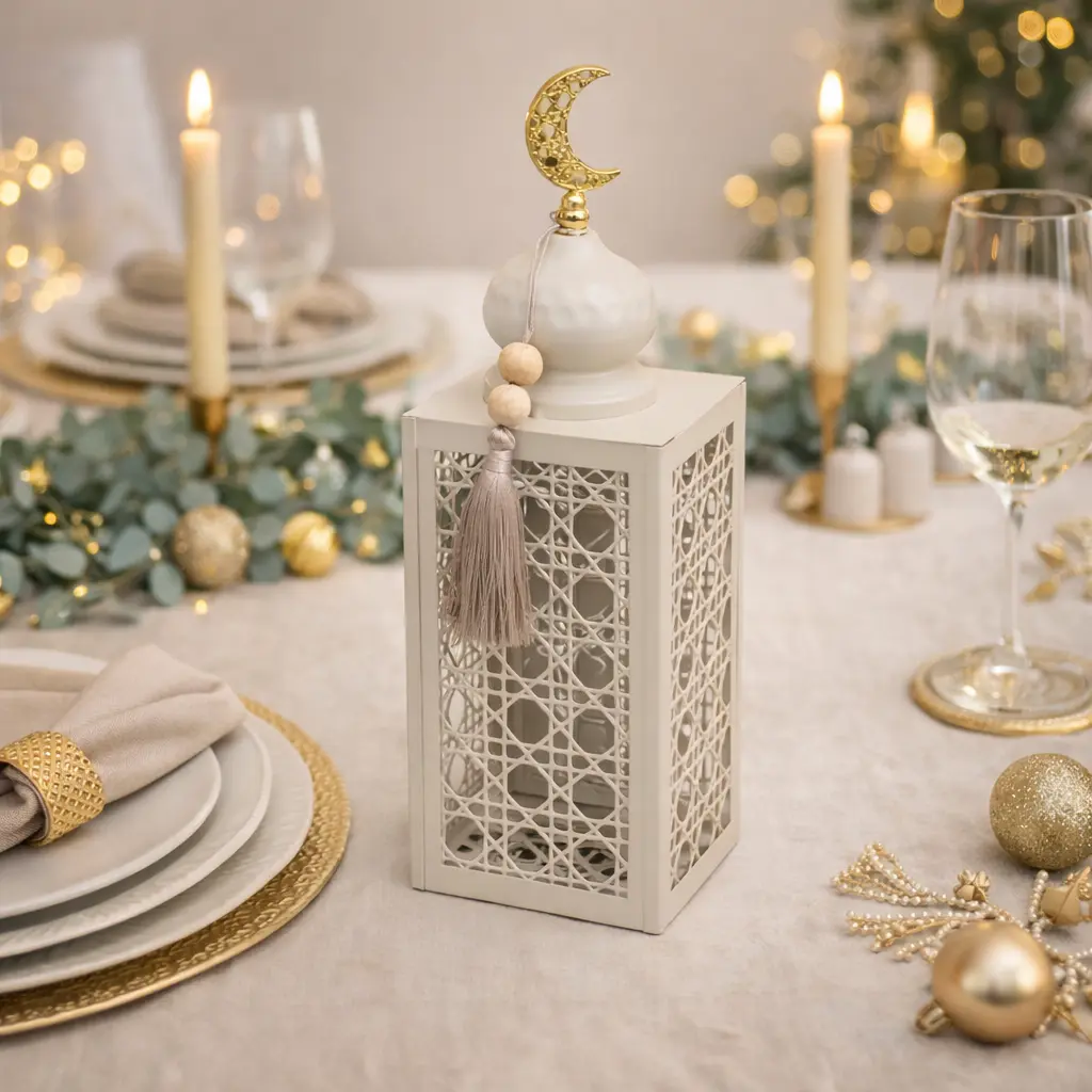 lanterne cannage 10*10*35