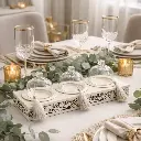 Plateau  3 cloches Arabic 45*15*13.5 